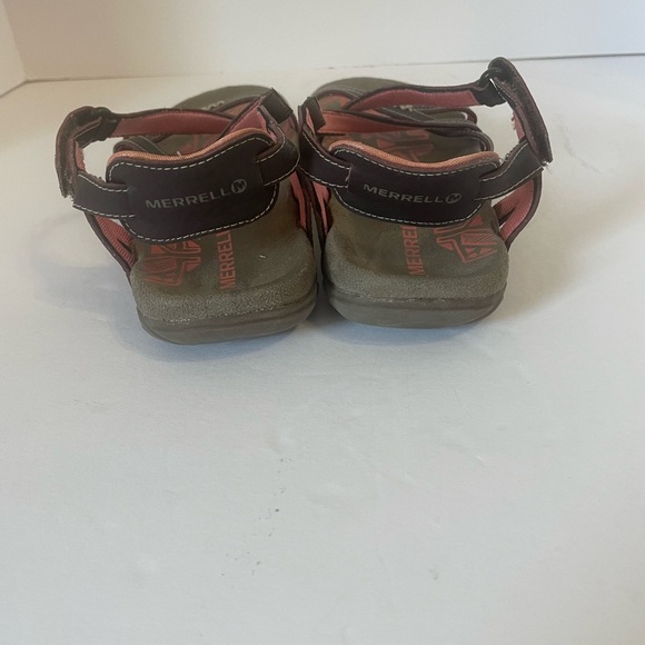 Merrell Brown and Orange Sandals - Picture 4 of 6